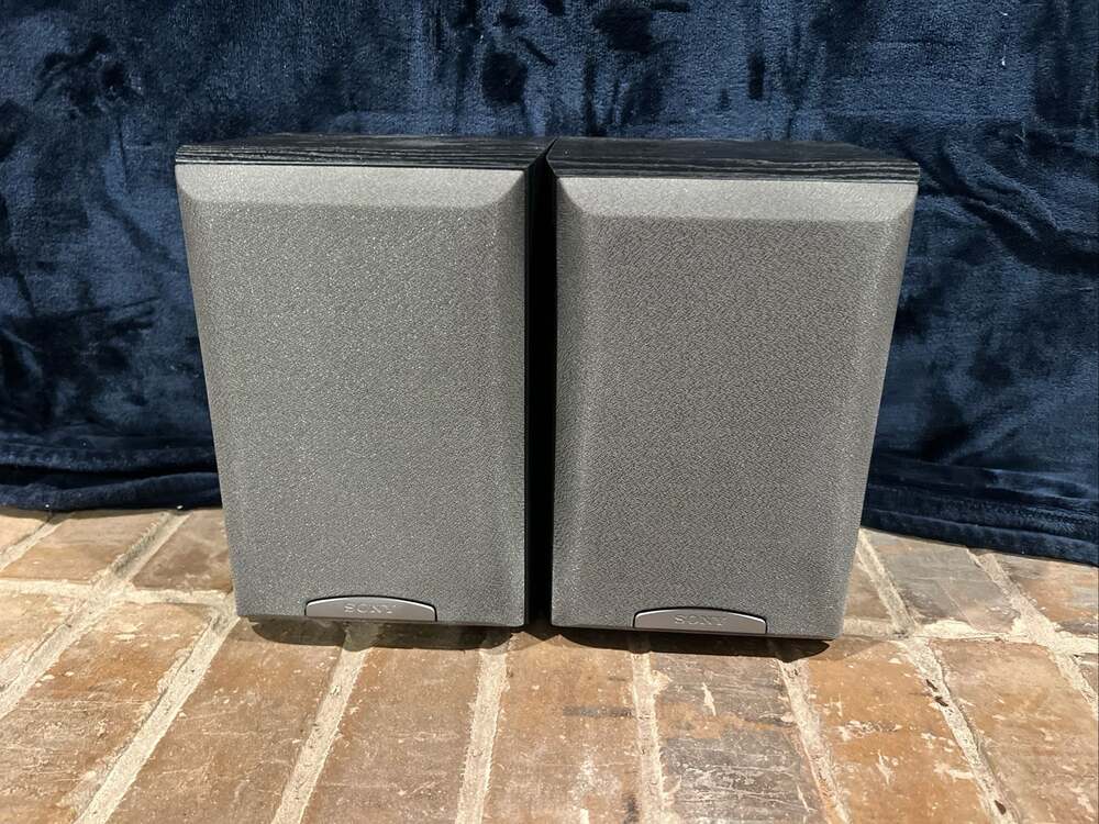 Sony SS-MB150H Stereo Bookshelf Speakers Pair 120W TESTED WORKING